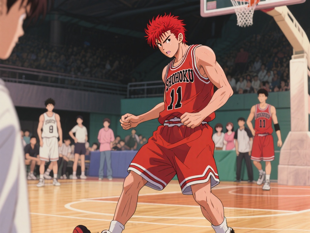 樱木花道：从“问题少年”到篮球场的传奇