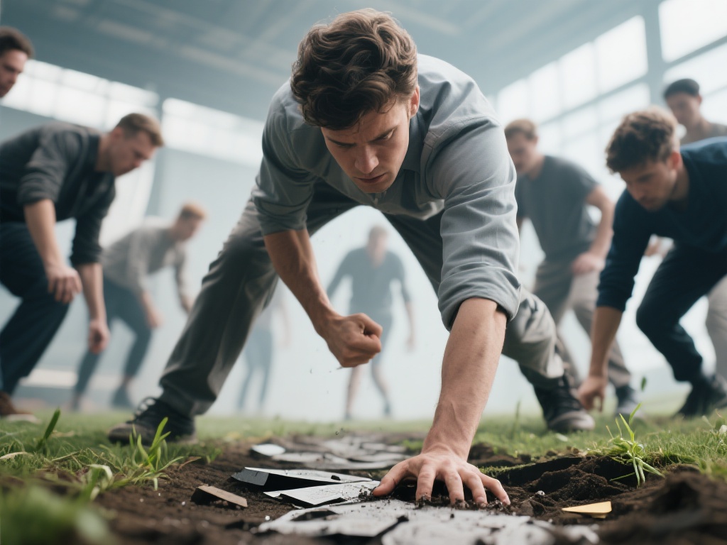 许多人在与失败抗争的过程中往往逐渐发展出