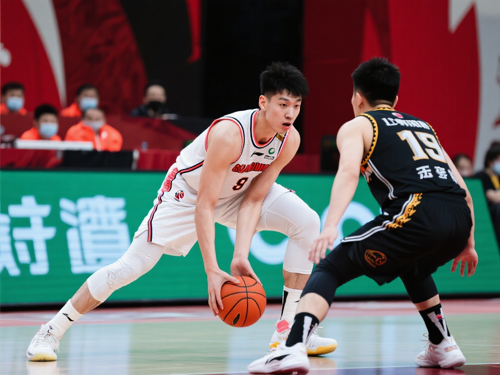 杨瀚森低位丝滑脚步强打余嘉豪终勾手得分 脚步技术是低位强打的关键。在这场对决中,